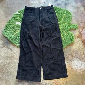 Black corduroy alab skating